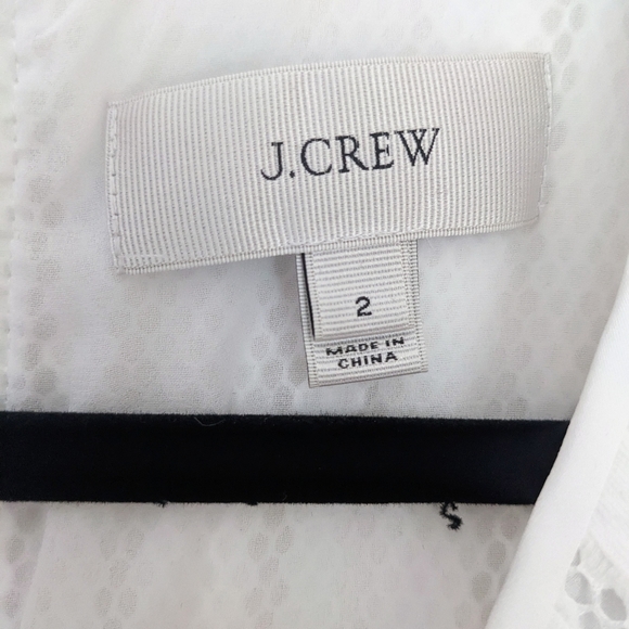 J Crew Size 2 White Dress - Picture 3 of 7